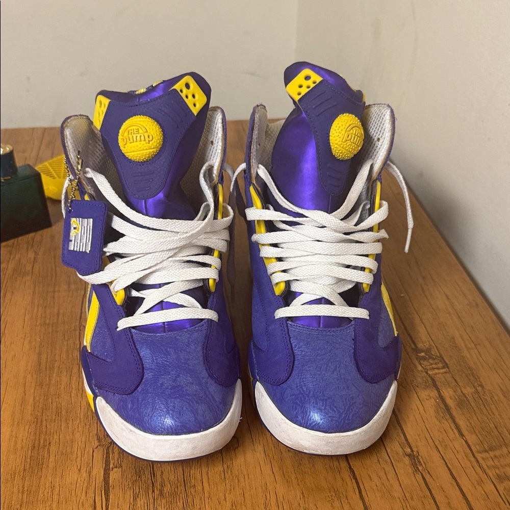 Reebok The Pumo Shaq Attack LSU men’s size 12